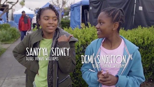 'Rey Richard: Una familia ganadora' - Venus y Serena Williams visitan el set