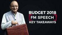 Union Budget 2018: Key Takeaways From FM's Speech