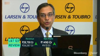 L&T’s Profit Rises For Eighth Straight Quarter