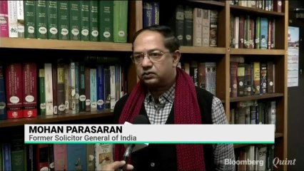 Mohan Parasaran Is Hopeful Of An Amicable Solution To The Rift In The Judiciary