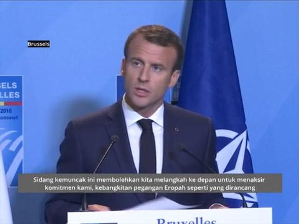 Macron nafi dakwaan Trump