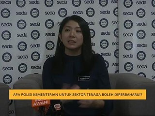 Apa polisi kementerian untuk sektor tenaga boleh diperbaharui?