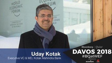 WEF 2018: Uday Kotak On India’s Growth Story