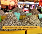 Penurunan harga barang rendah