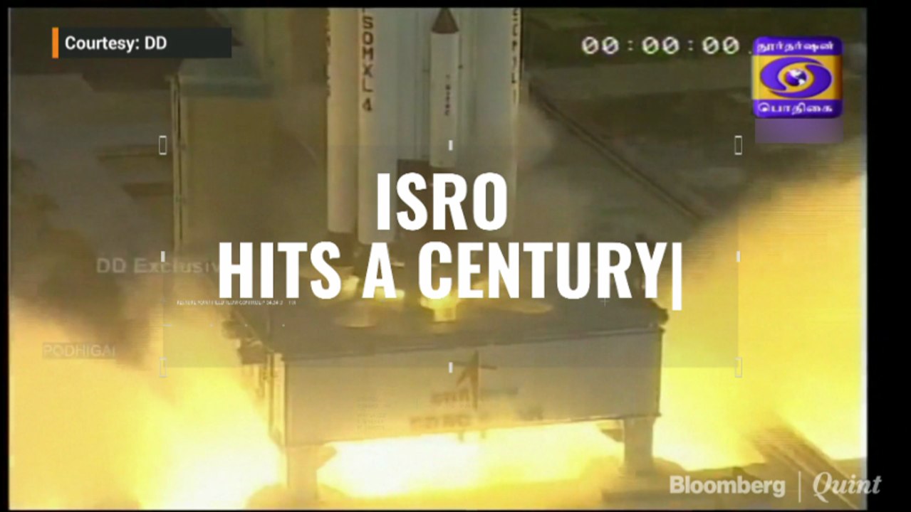 ISRO Hits A Century!