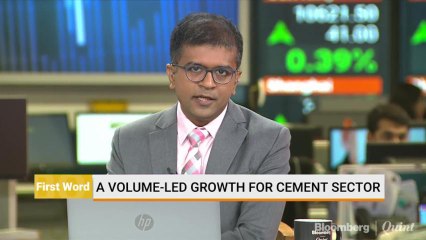 A Volume Led Growth For Cement Sector