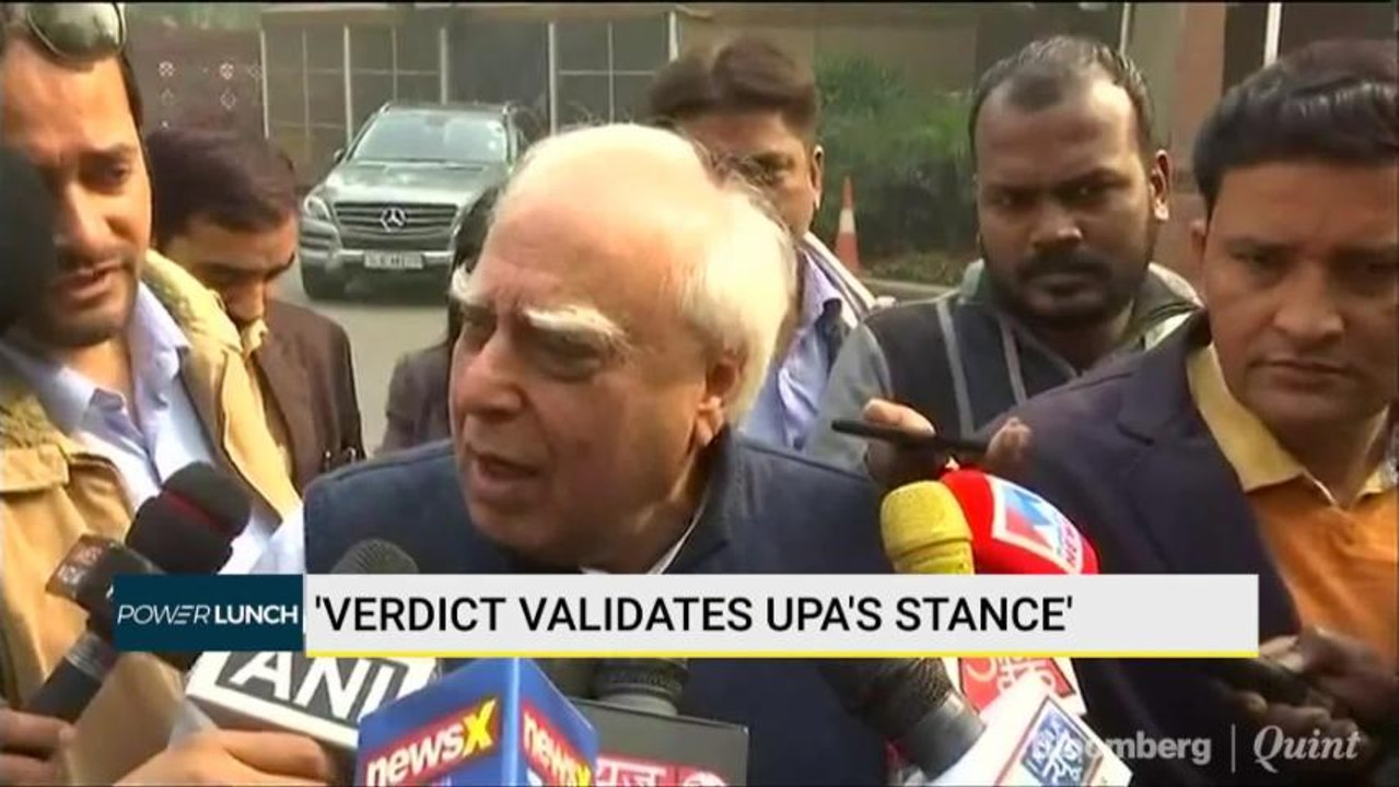 2G Verdict Validates UPA's Stance, Says Kapil Sibal