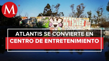 En Chapultepec, antiguo parque acuático se convierte en centro de entretenimiento