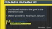 IBC Ordinance Challenged In Punjab & Haryana High Court