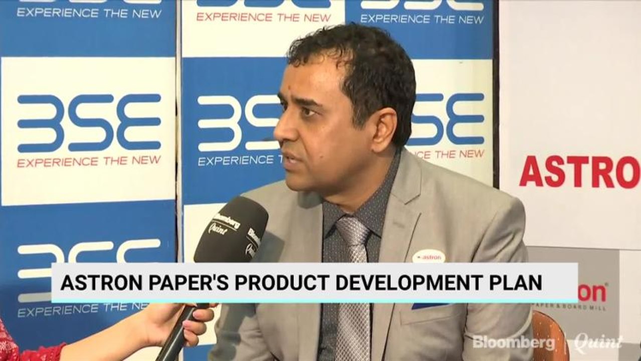 Astron Paper & Board Mills Makes Stock Market Debut video Dailymotion