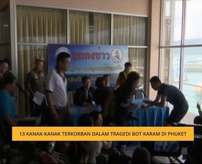 13 kanak-kanak disahkan terkorban