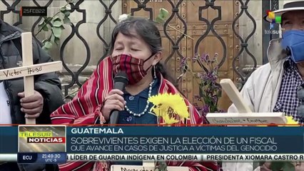 Guatemala: Sobrevivientes del genocidio conmemoran Día Nacional para la Dignificación de Víctimas
