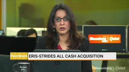 Strides To Sell India Branded Business To Eris Lifesciences For Rs 500 Crore