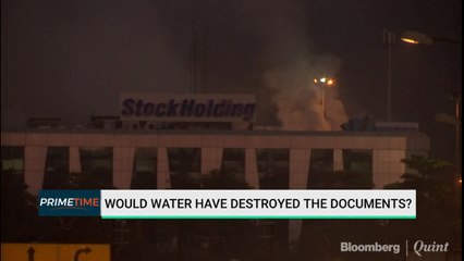 Fire At Navi Mumbai's Stockholding Corporation