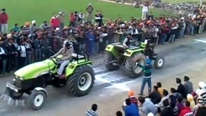 Tractor Accident _ Tractor Stunts _ Tractor com