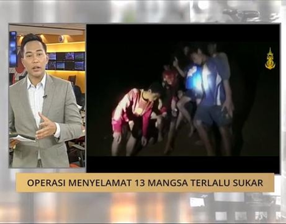 Perkembangan operasi menyelamat 13 mangsa di Gua Tham Luang, Thailand