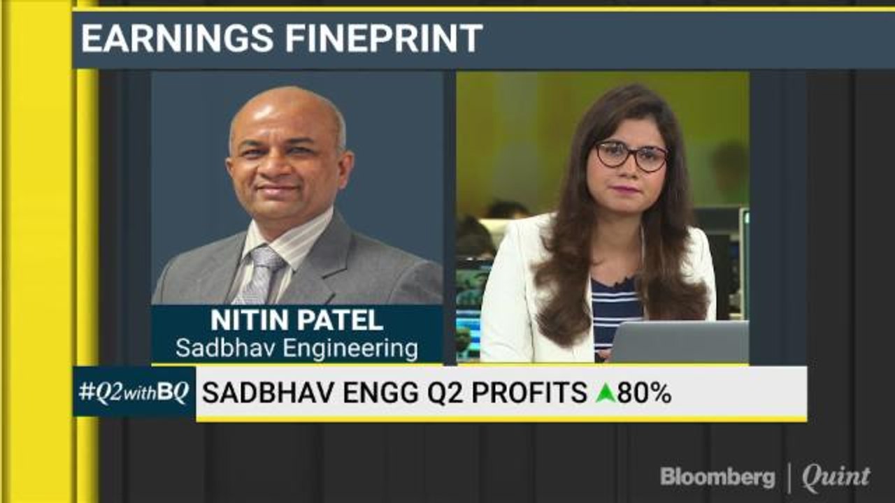 Sadbhav Engineering Q2 Profits Up 80%