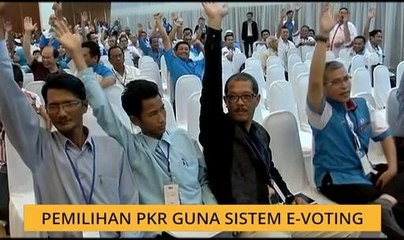 Pemilihan PKR guna sistem e-voting