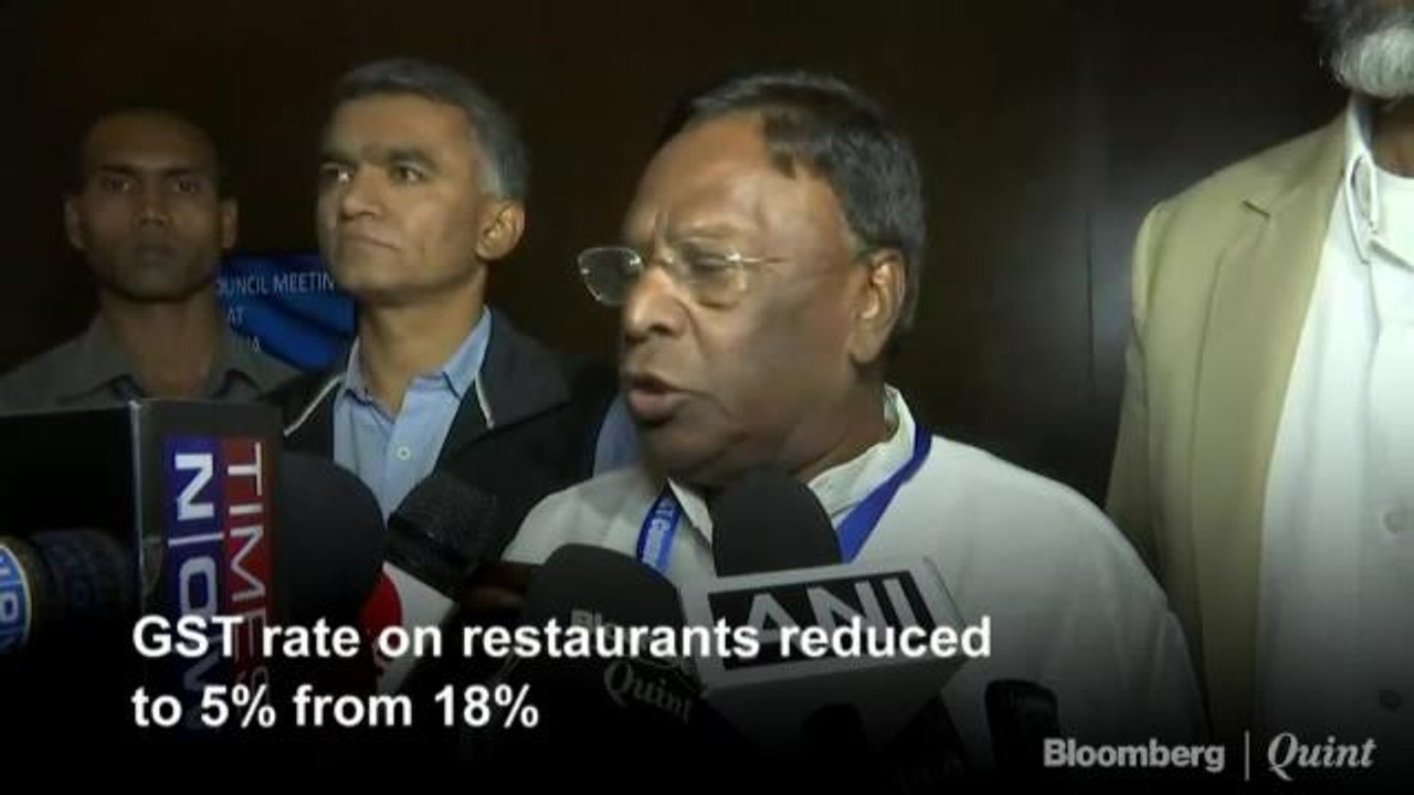 V Narayanasamy GST