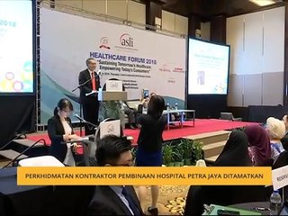 Perkhidmatan kontraktor pembinaan Hospital Petra Jaya ditamatkan