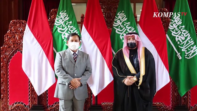 Menhan Prabowo Ketemu Dubes Arab Saudi, Bahas Apa?