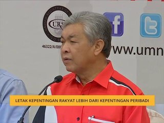 Letak kepentingan rakyat lebih dari kepentingan peribadi
