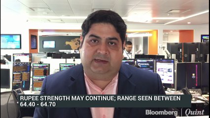 Rupee Set To Post Weekly Gains Against Dollar