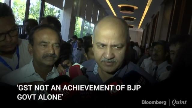 GST Not An Achievement Of BJP Government Alone, Says Manish Sisodia