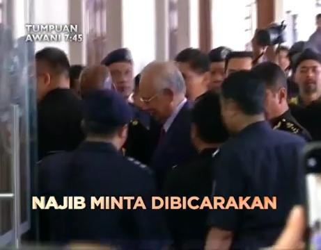 Tumpuan AWANI 7:45: Najib minta dibicarakan & Kompleks Mahkamah kecoh