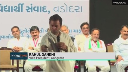 Gandhi Accuses Modi Of Crippling The Economy