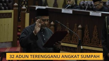 32 ADUN Terengganu angkat sumpah