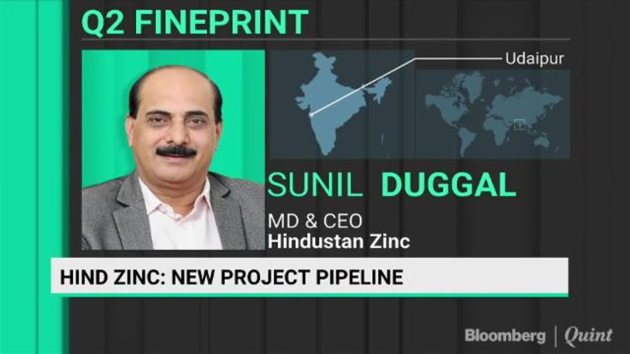 Hindustan Zinc On Costs, Project Pipeline & More