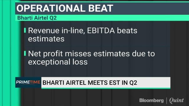 Bharti Airtel Meets Estimates In Q2