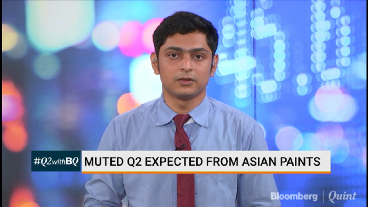 Muted Q2 Expected From Asian Paints video Dailymotion