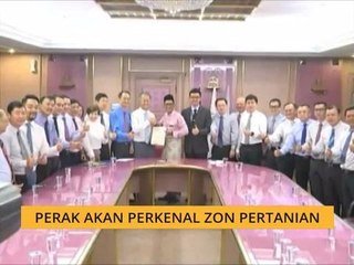 Perak akan perkenal zon pertanian