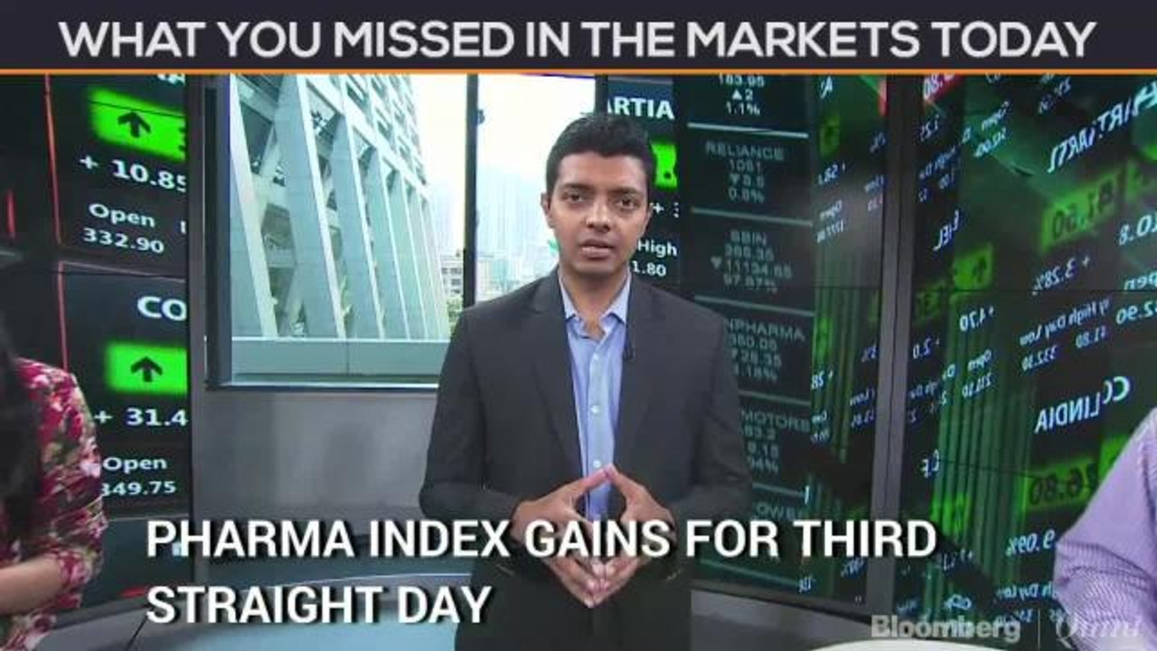 Pharma Index Gains For Third Straight Day