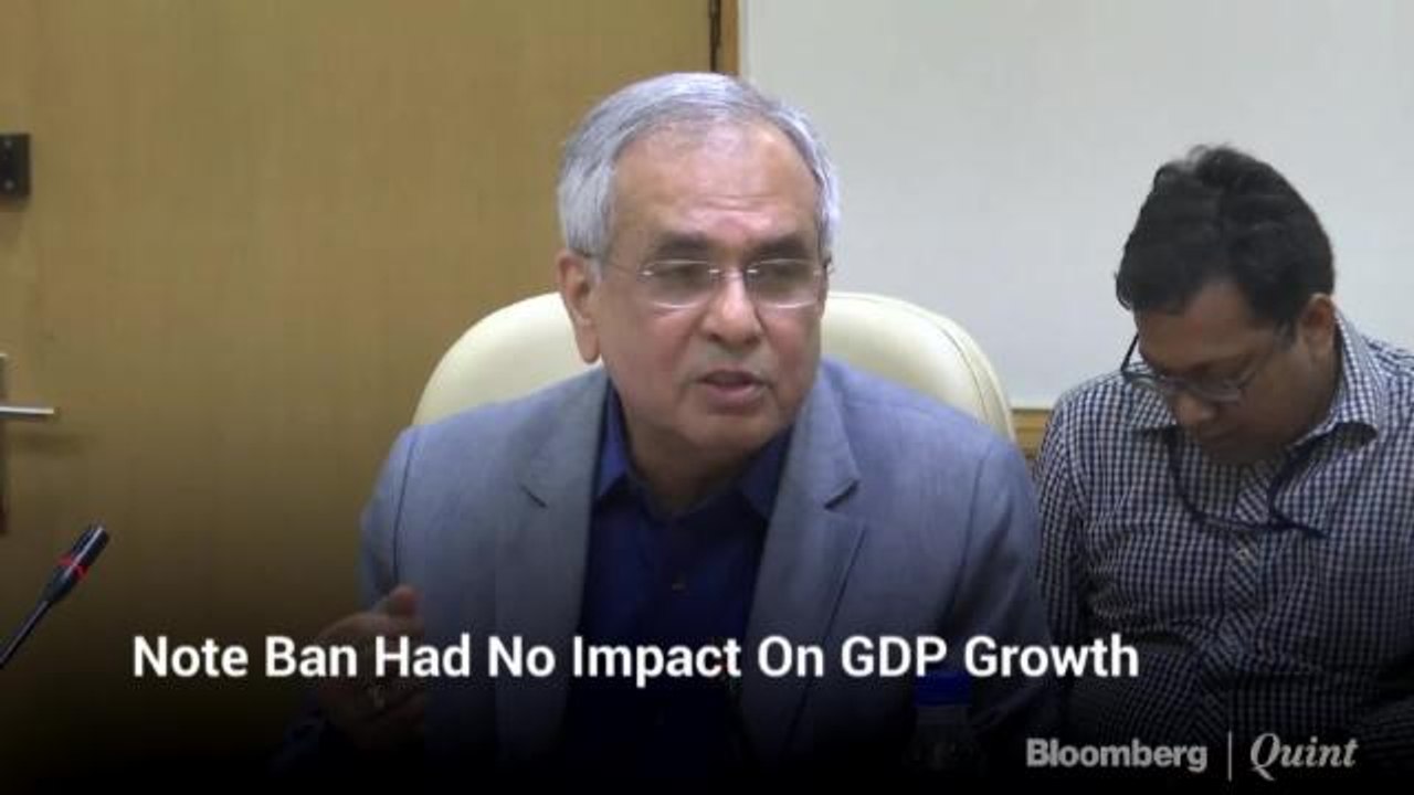 Note Ban Had No Impact On GDP Growth: Rajiv Kumar