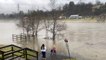 Winter storm sends rivers in the Southeast rising above flood stage