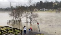 Winter storm sends rivers in the Southeast rising above flood stage