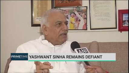 Yashwant Sinha Blames FM For State Of The Economy, Stands By His Stance