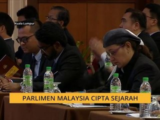 Parlimen Malaysia cipta sejarah