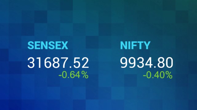 Sensex, Nifty Halt Three Week Advance