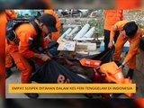 Empat suspek ditahan dalam kes feri tenggelam di Indonesia