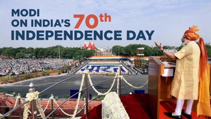 India Turns 70: Key Takeaways From Modi's Speech