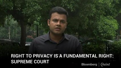 Right To Privacy Is A Fundamental Right: Supreme Court