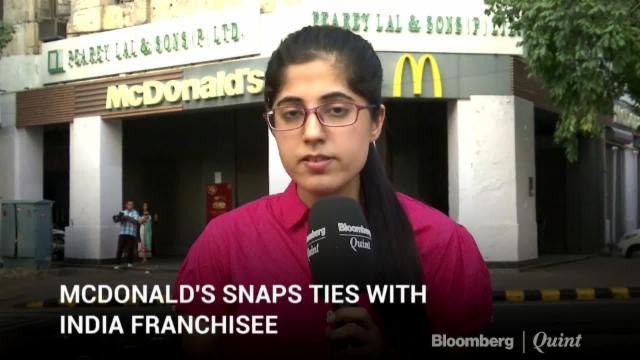 McDonald’s Snaps Ties With India Franchisee, To Close 169 Outlets