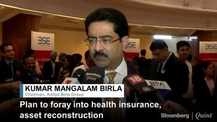 Plan To Foray Into Health Insurance, Asset Reconstruction: Kumar Mangalam Birla