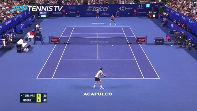 Norrie upsets Tsitsipas to reach Acapulco final