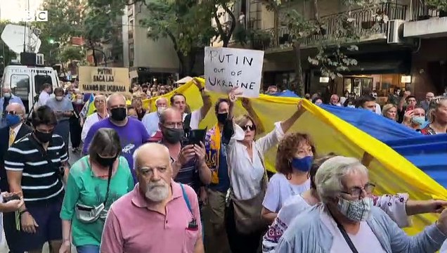 Protests continue against Russia's invasion of Ukraine