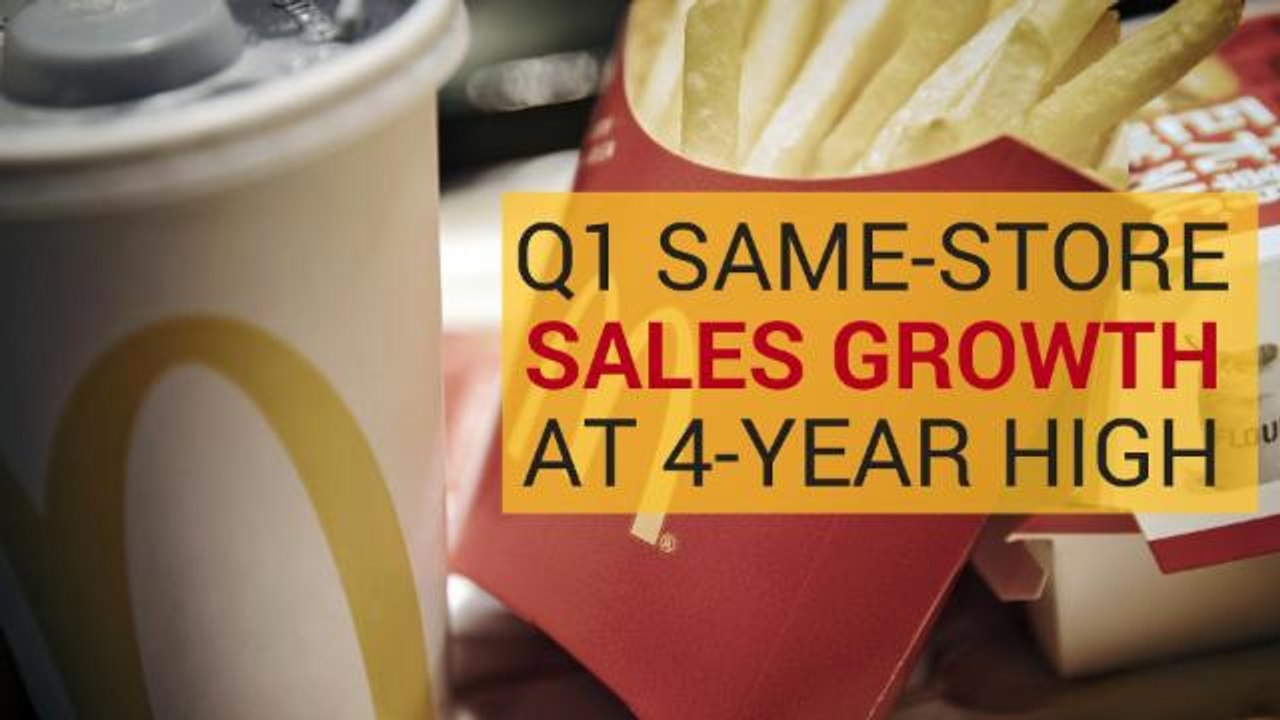 McDonald's Franchisee Eyes High Single-Digit Same-Store Sales Growth